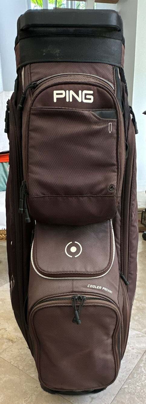 Ping Traverse Cart Golf Bag Brown